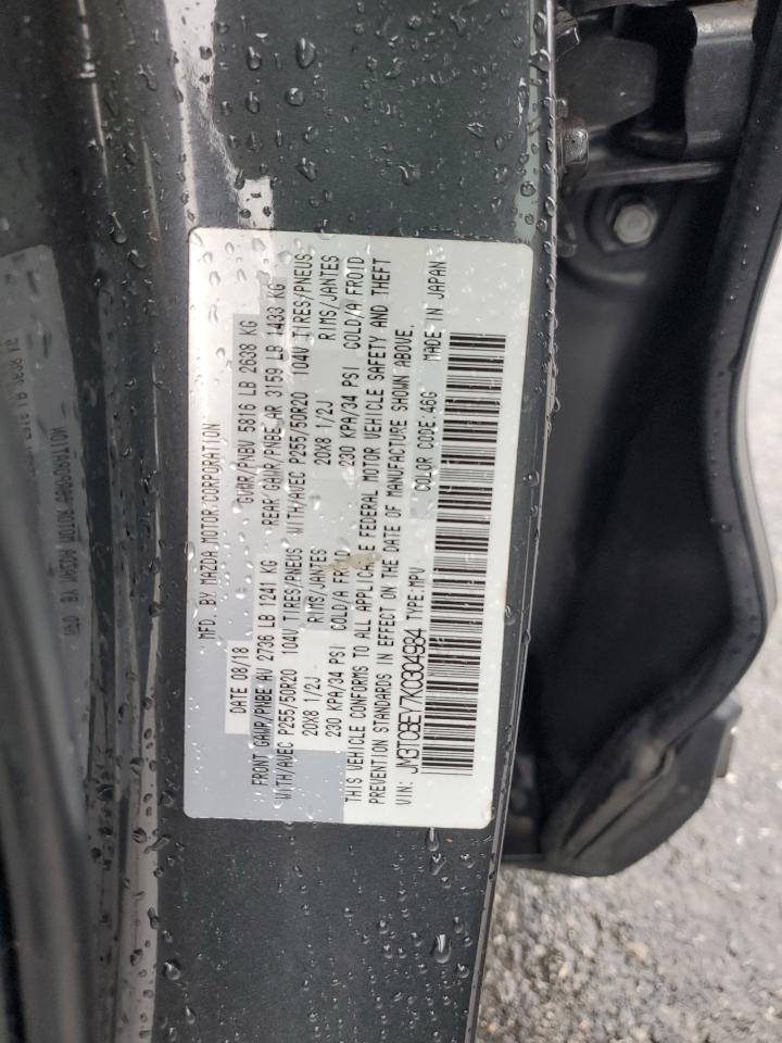 2019 Mazda Cx-9 Signature VIN: JM3TCBEY7K0304984 Lot: 89629025