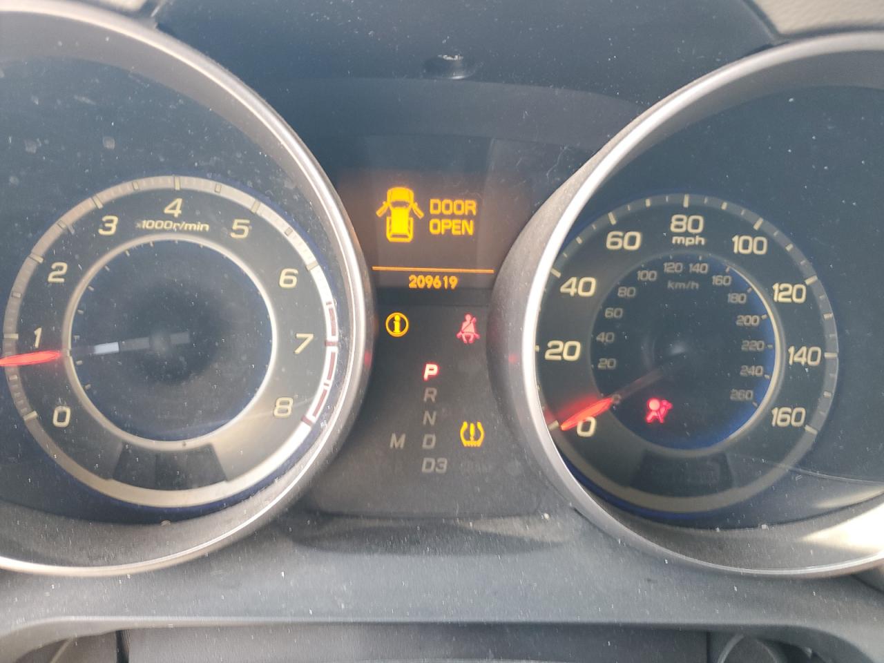 2009 Acura Mdx Technology VIN: 2HNYD28479H500539 Lot: 85902585