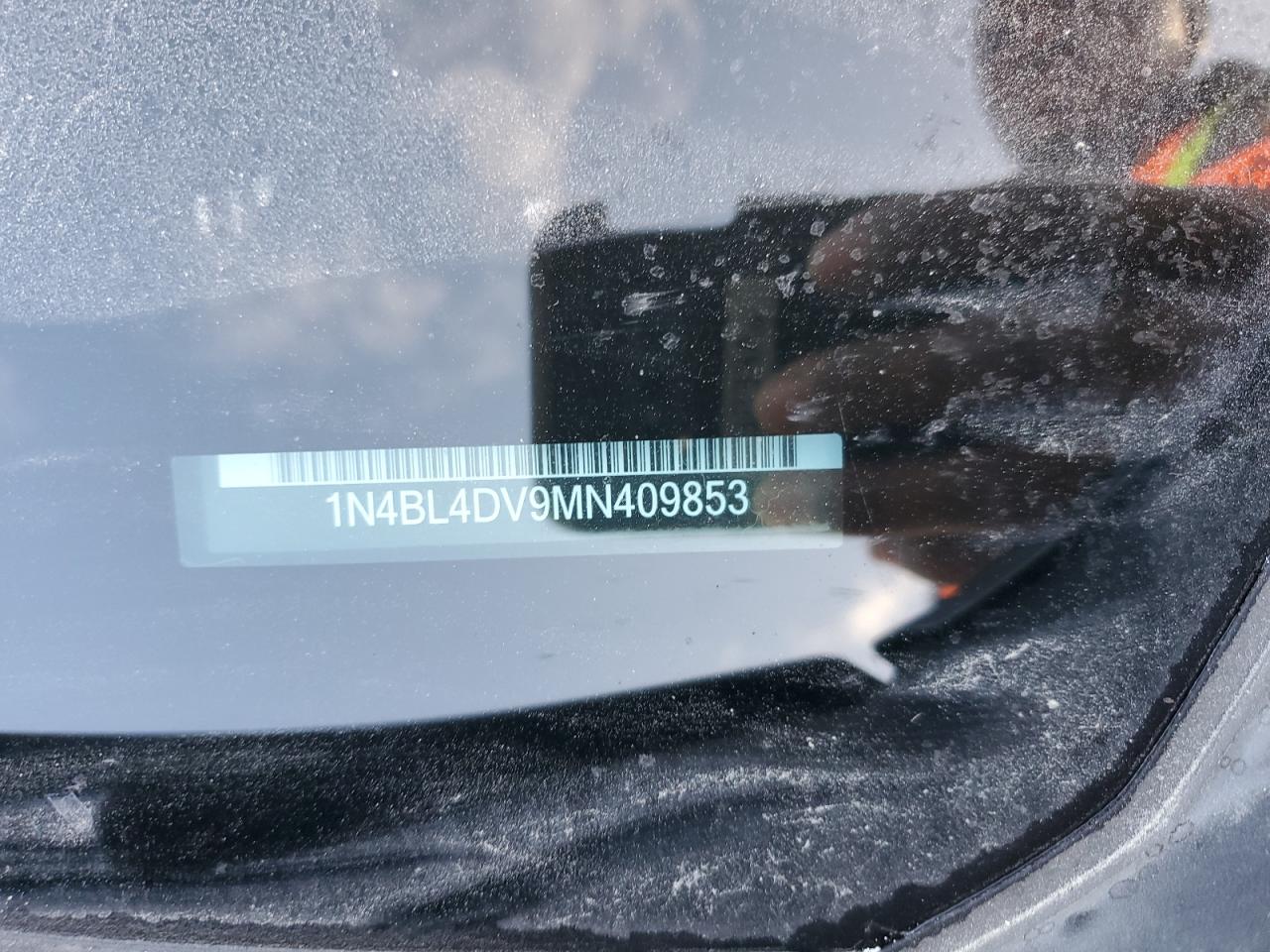 2021 Nissan Altima Sv VIN: 1N4BL4DV9MN409853 Lot: 82334215