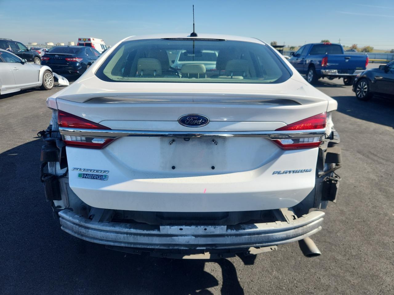 2018 Ford Fusion Titanium/Platinum Phev VIN: 3FA6P0SU6JR111407 Lot: 90380885