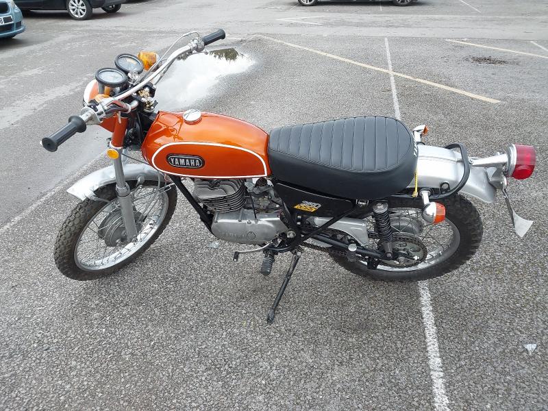 1971 YAMAHA DT 175 for sale at Copart SANDTOFT