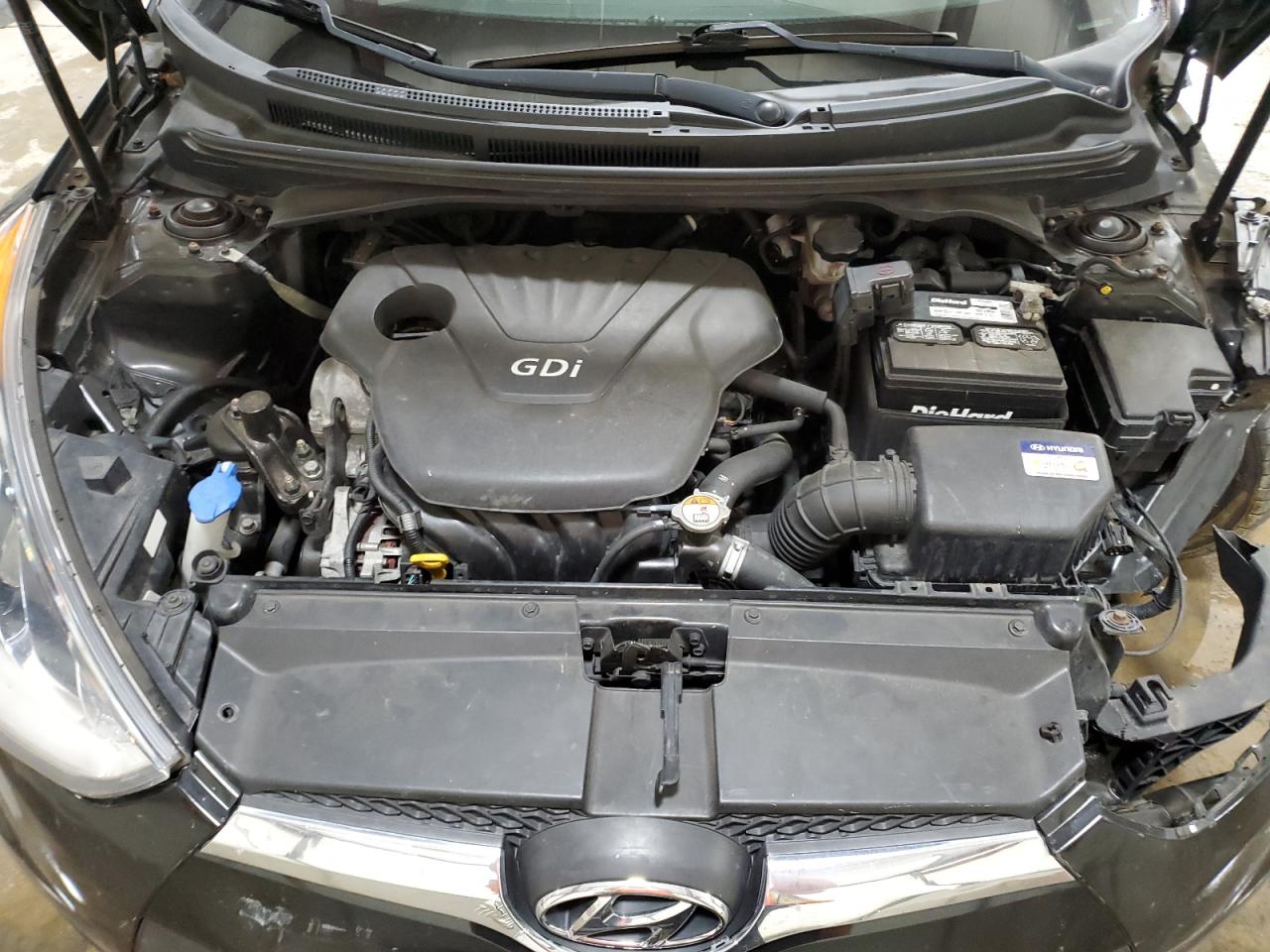 2017 Hyundai Veloster VIN: KMHTC6AD3HU310121 Lot: 84523455