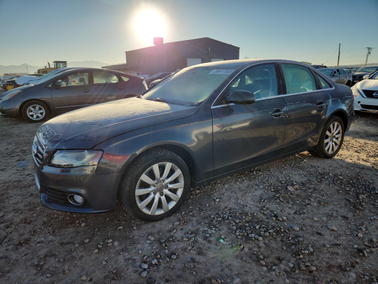 2011 Audi A4 Premium Plus grey sedan gas WAUFFAFL4BN029827 photo #1