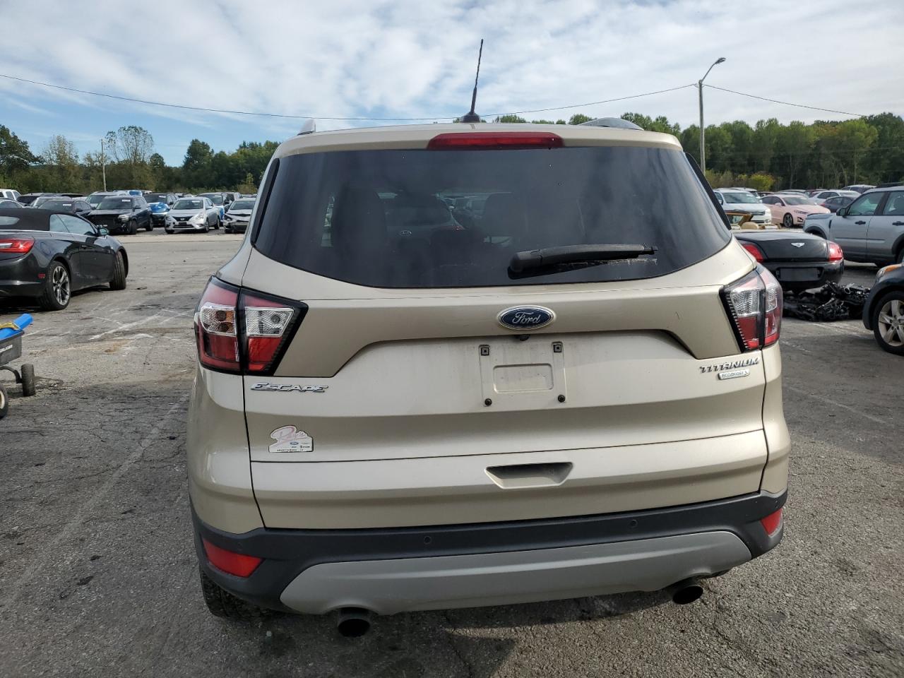 2017 Ford Escape Titanium VIN: 1FMCU0J98HUE89925 Lot: 85549415