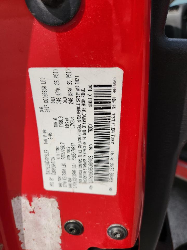 2005 Dodge Ram 1500 St VIN: 1D7HU18D65J607029 Lot: 82328685