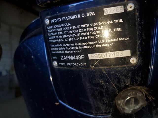 2009 VESPA LX 150  
