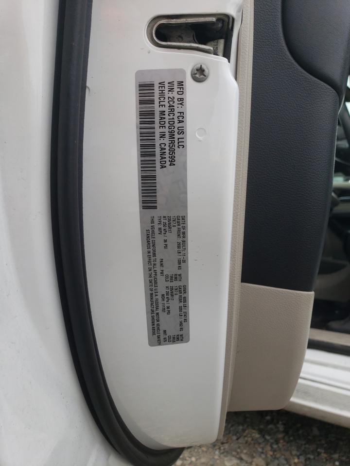 2021 Chrysler Voyager Lxi VIN: 2C4RC1DG9MR505994 Lot: 87031105