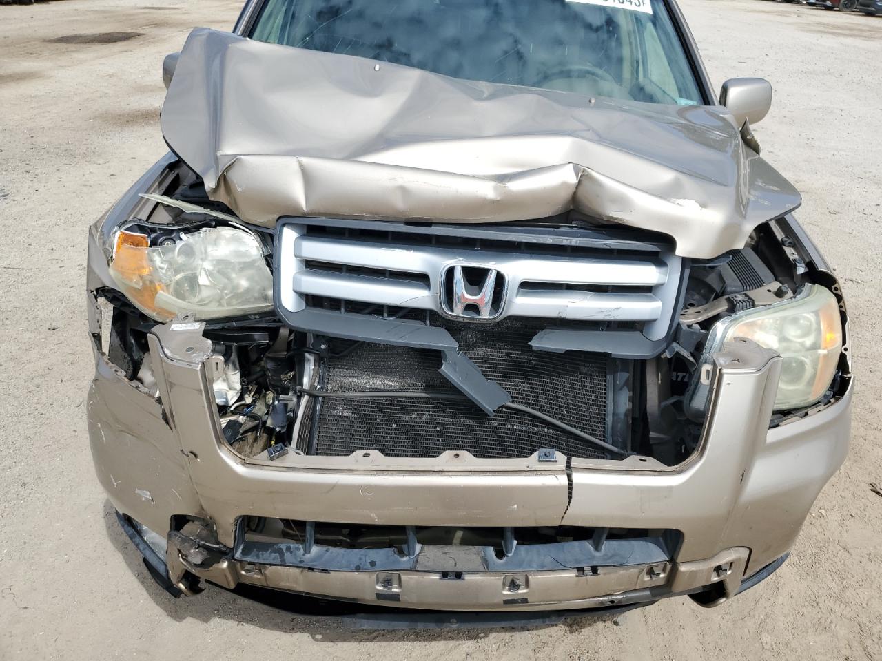 2006 Honda Pilot Ex VIN: 5FNYF28476B036105 Lot: 84781045