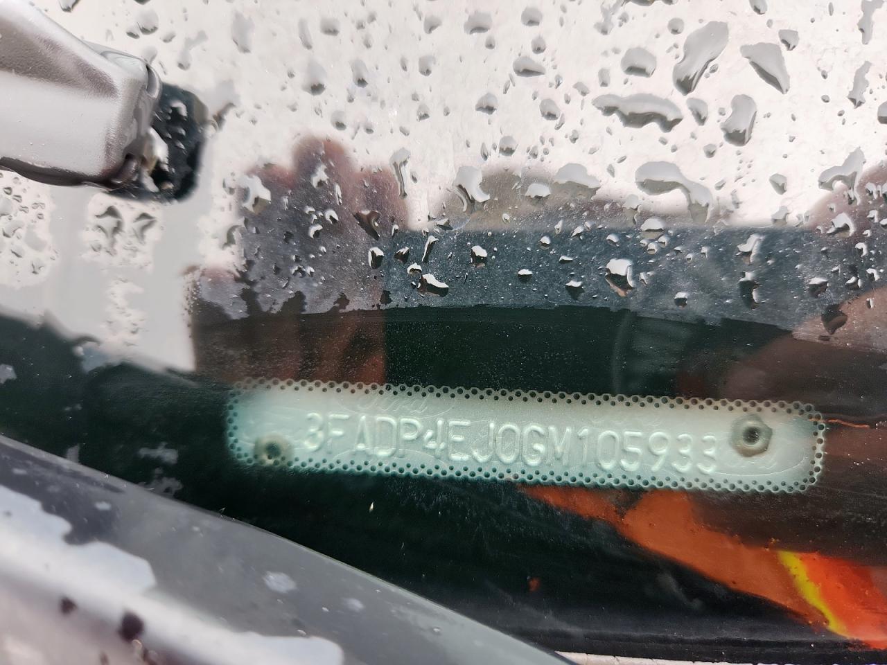 2016 Ford Fiesta Se VIN: 3FADP4EJ0GM105933 Lot: 86482595