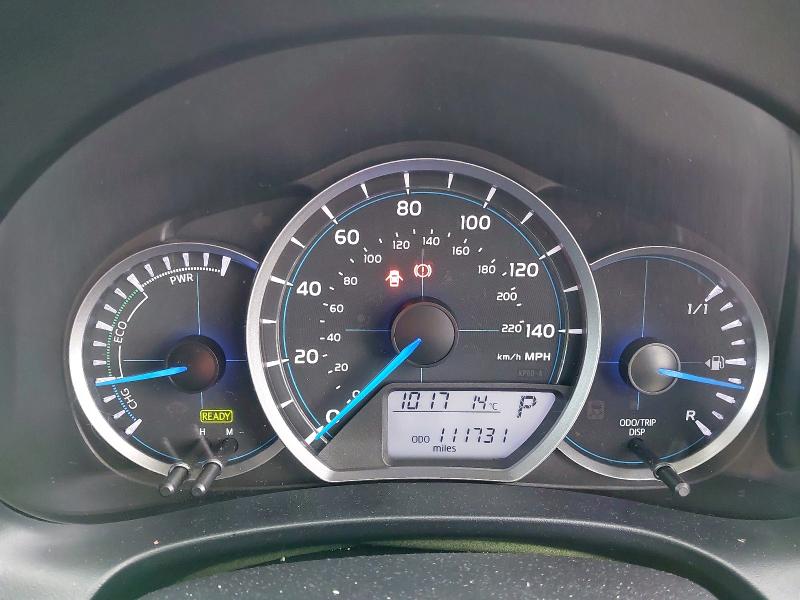 2013 TOYOTA YARIS 1.5 VVT-I HYBRID T4 5DR CVT