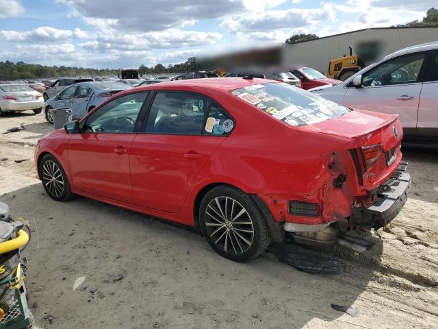  VOLKSWAGEN JETTA 2016 Красный