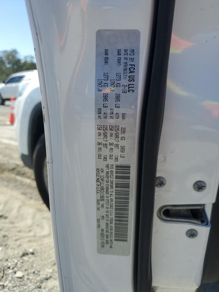 2019 Jeep Cherokee Latitude Plus VIN: 1C4PJLLN9KD119696 Lot: 87222495