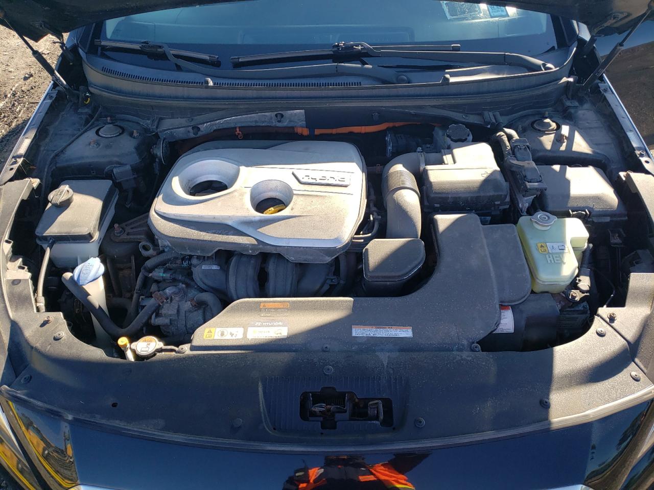 2016 Hyundai Sonata Hybrid VIN: KMHE24L10GA020129 Lot: 85833255