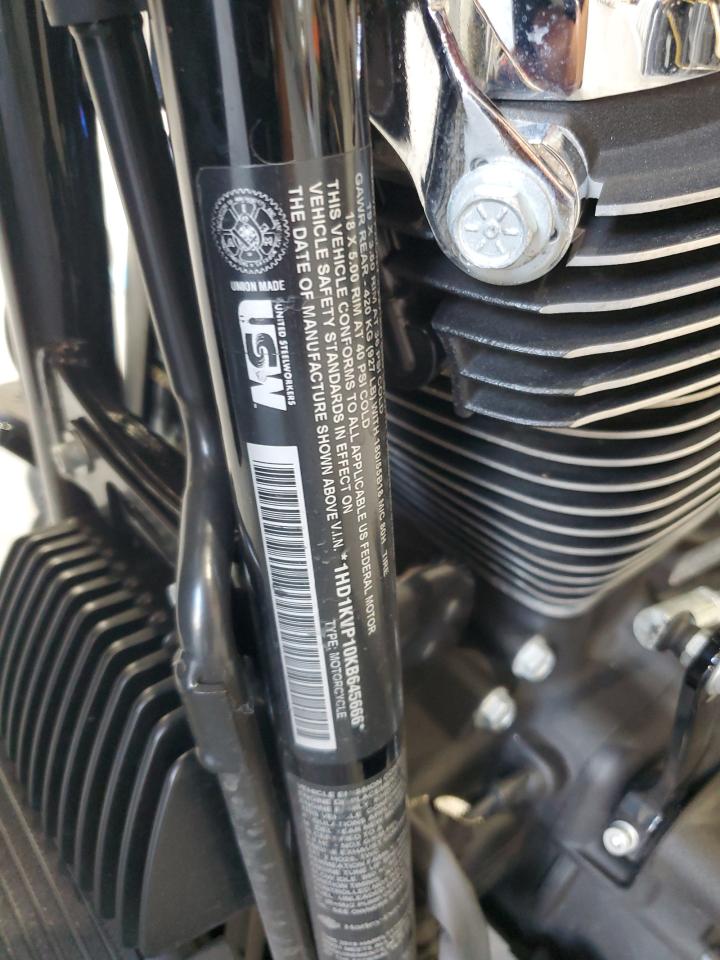2019 Harley-Davidson Flhrxs VIN: 1HD1KVP10KB645666 Lot: 86287575
