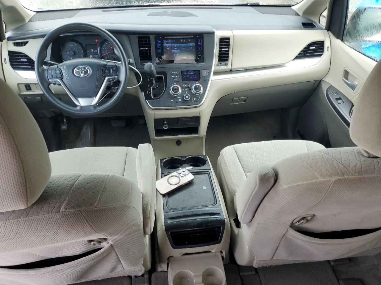 2015 Toyota Sienna Le VIN: 5TDJK3DCXFS105252 Lot: 85671285