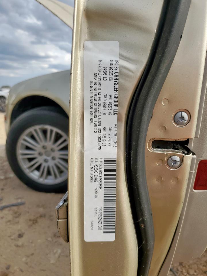 2010 Chrysler 300 Touring VIN: 2C3CA4CD6AH209695 Lot: 82291215