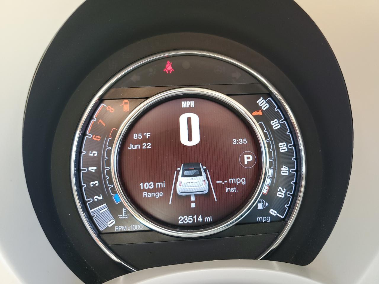 2017 Fiat 500 Pop VIN: 3C3CFFLR7HT506176 Lot: 85584095