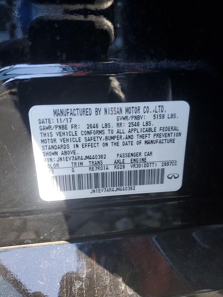 2018 Infiniti Q50 Luxe VIN: JN1EV7AR4JM440362 Lot: 89578665