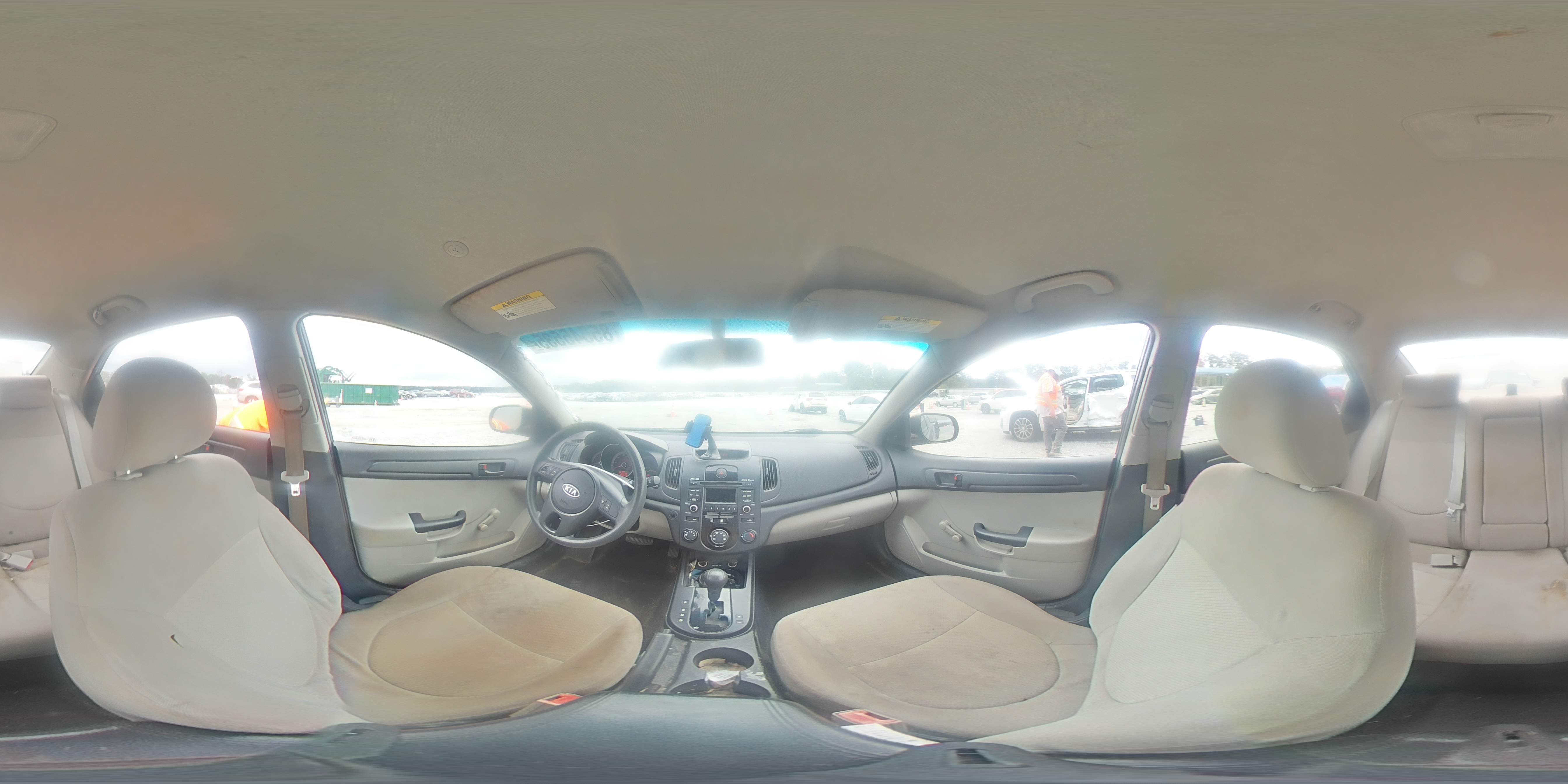 2010 Kia Forte Lx VIN: KNAFT4A2XA5252784 Lot: 85545535