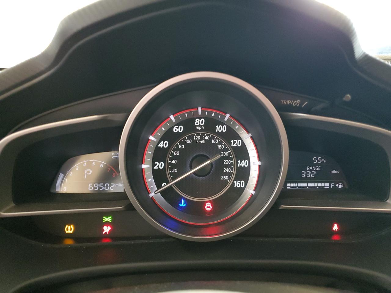 2014 Mazda 3 Touring VIN: JM1BM1V76E1167019 Lot: 82722905