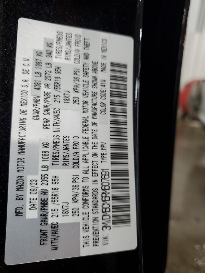 2024 Mazda Cx-30 Preferred VIN: 3MVDMBCM6RM607691 Lot: 87391795