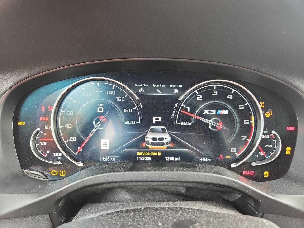 2020 BMW X3 M Competition VIN: 5YMTS0C09LLT10631 Lot: 86177405