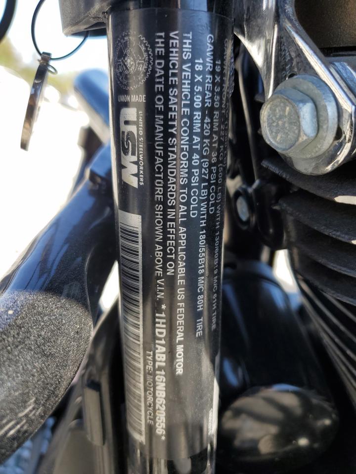 2022 Harley-Davidson Flhxst VIN: 1HD1ABL16NB620556 Lot: 84551205