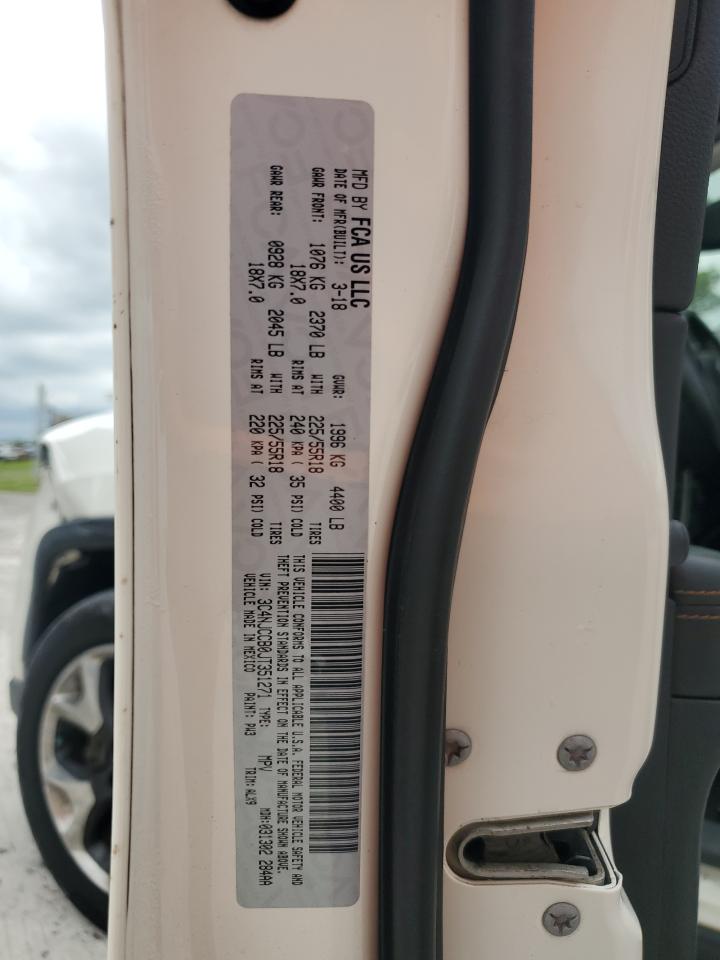 2018 Jeep Compass Limited VIN: 3C4NJCCB0JT351271 Lot: 90430075