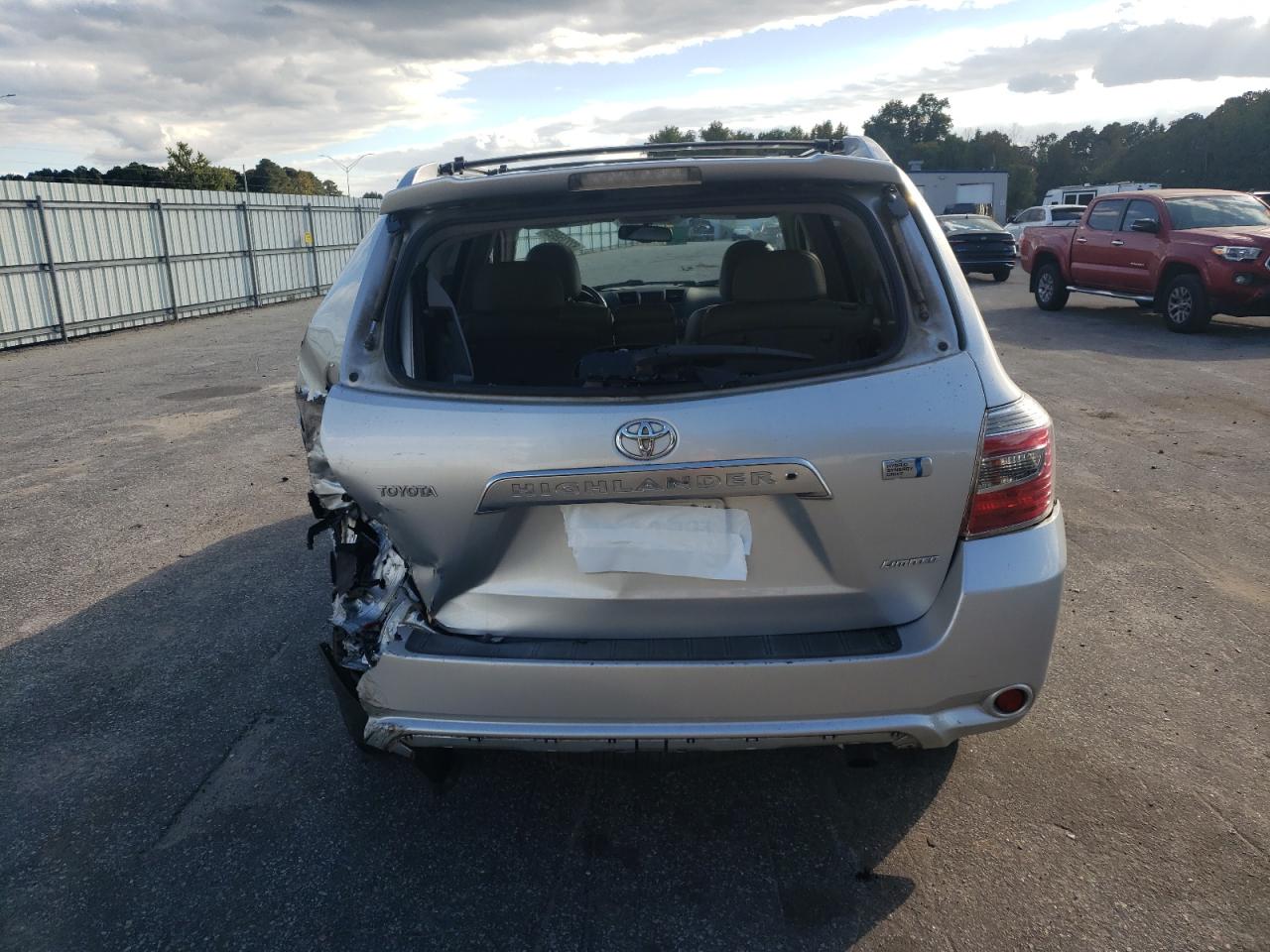 2008 Toyota Highlander Hybrid Limited VIN: JTEEW44A182023698 Lot: 82235905