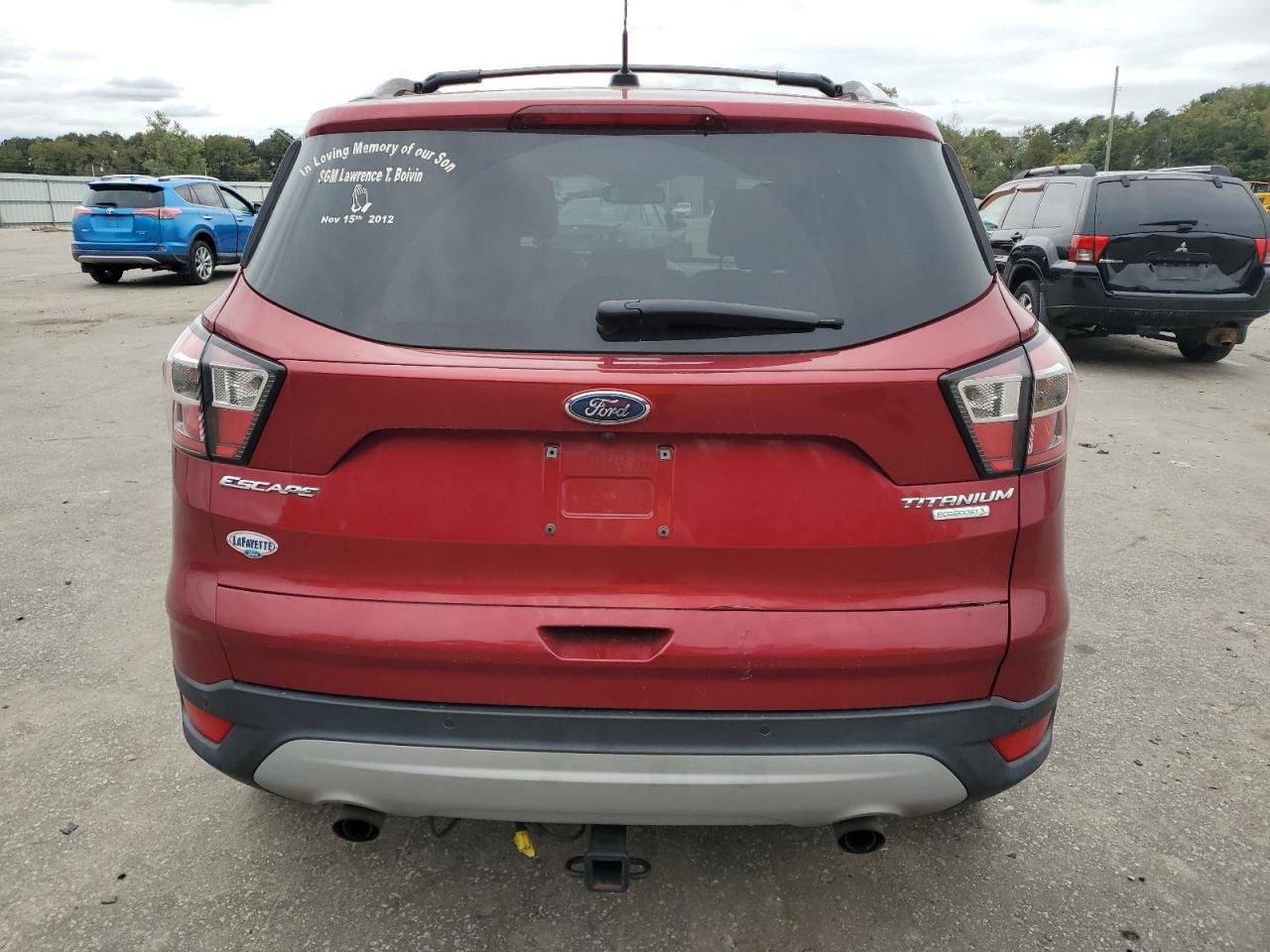 2017 Ford Escape Titanium VIN: 1FMCU0JD4HUB56254 Lot: 85885975