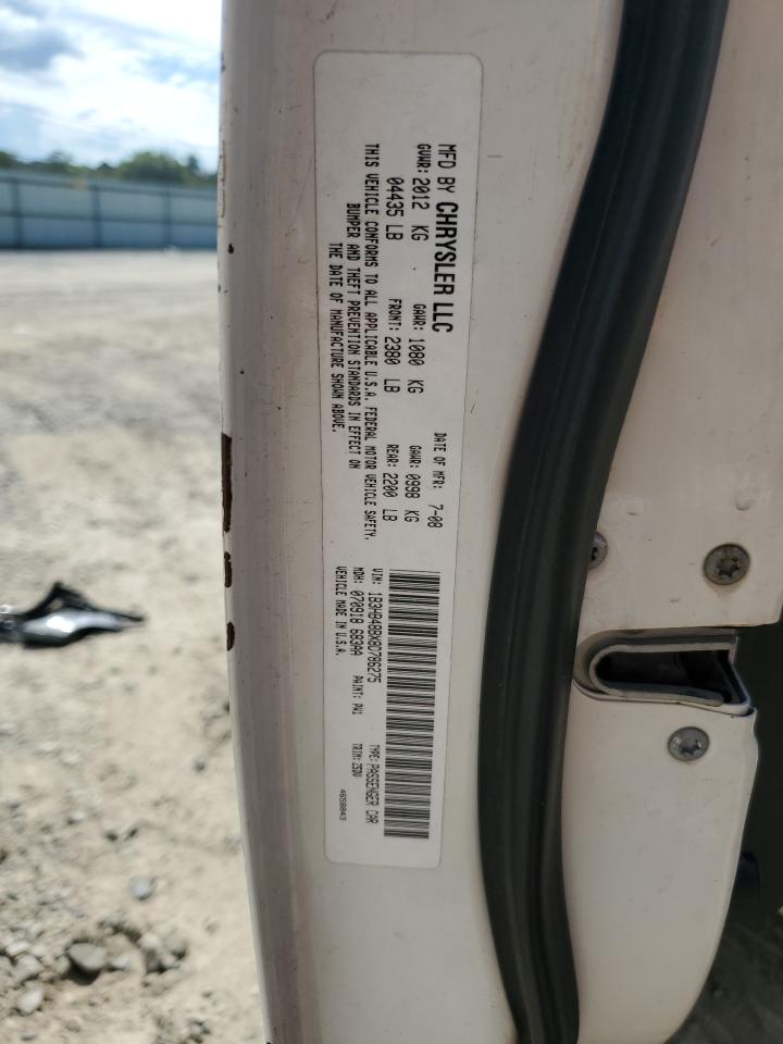 2008 Dodge Caliber Sxt VIN: 1B3HB48BX8D786275 Lot: 85390385