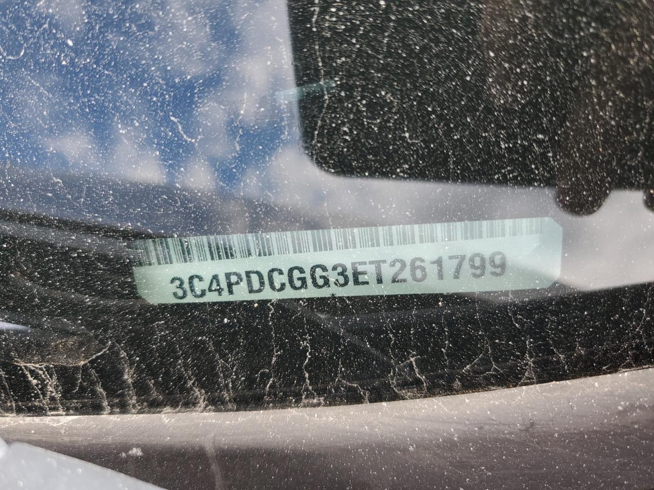 2014 Dodge Journey Crossroad VIN: 3C4PDCGG3ET261799 Lot: 82207775