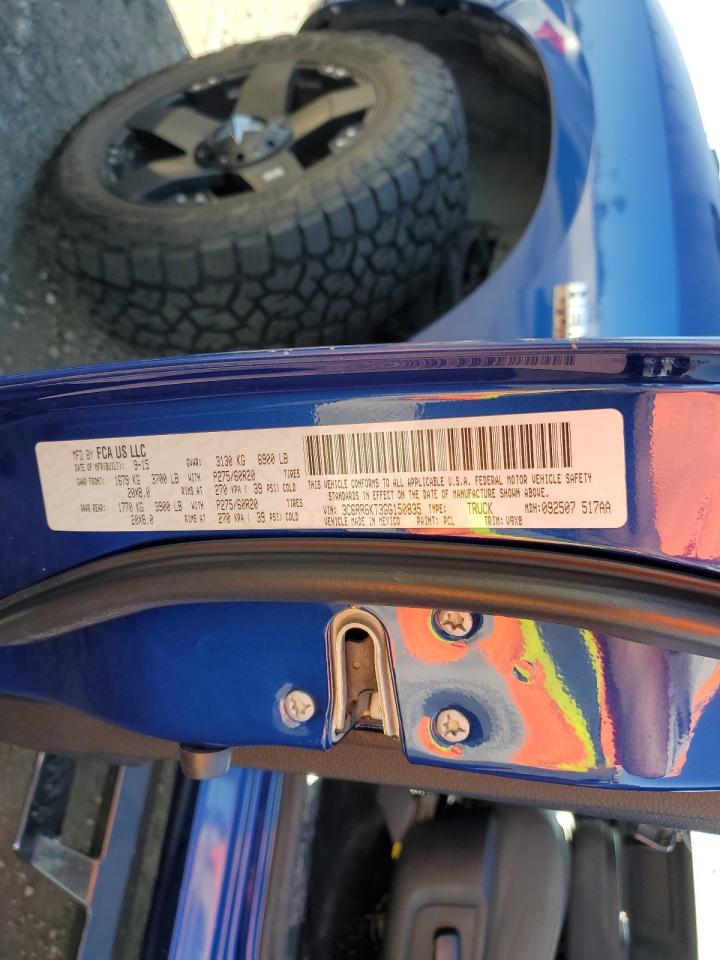 2016 Ram 1500 St VIN: 3C6RR6KT3GG150835 Lot: 89734525