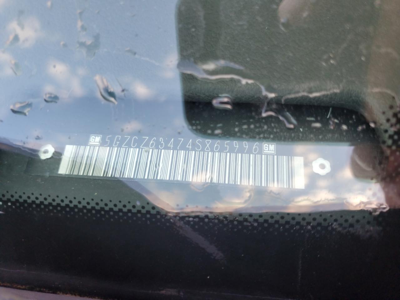 2004 Saturn Vue VIN: 5GZCZ63474S865996 Lot: 85717235