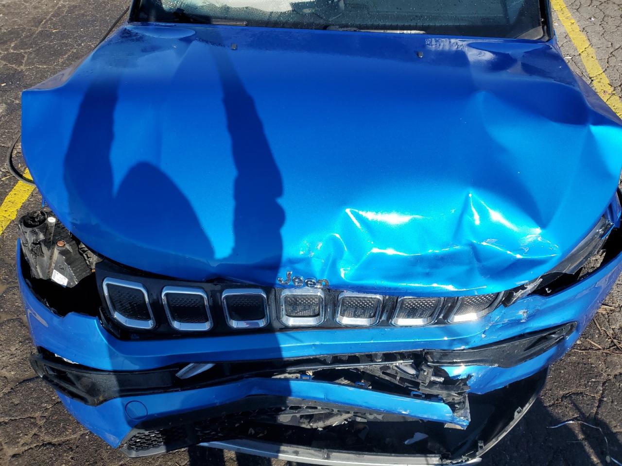 2022 Jeep Compass Limited VIN: 3C4NJDCBXNT136640 Lot: 85648305