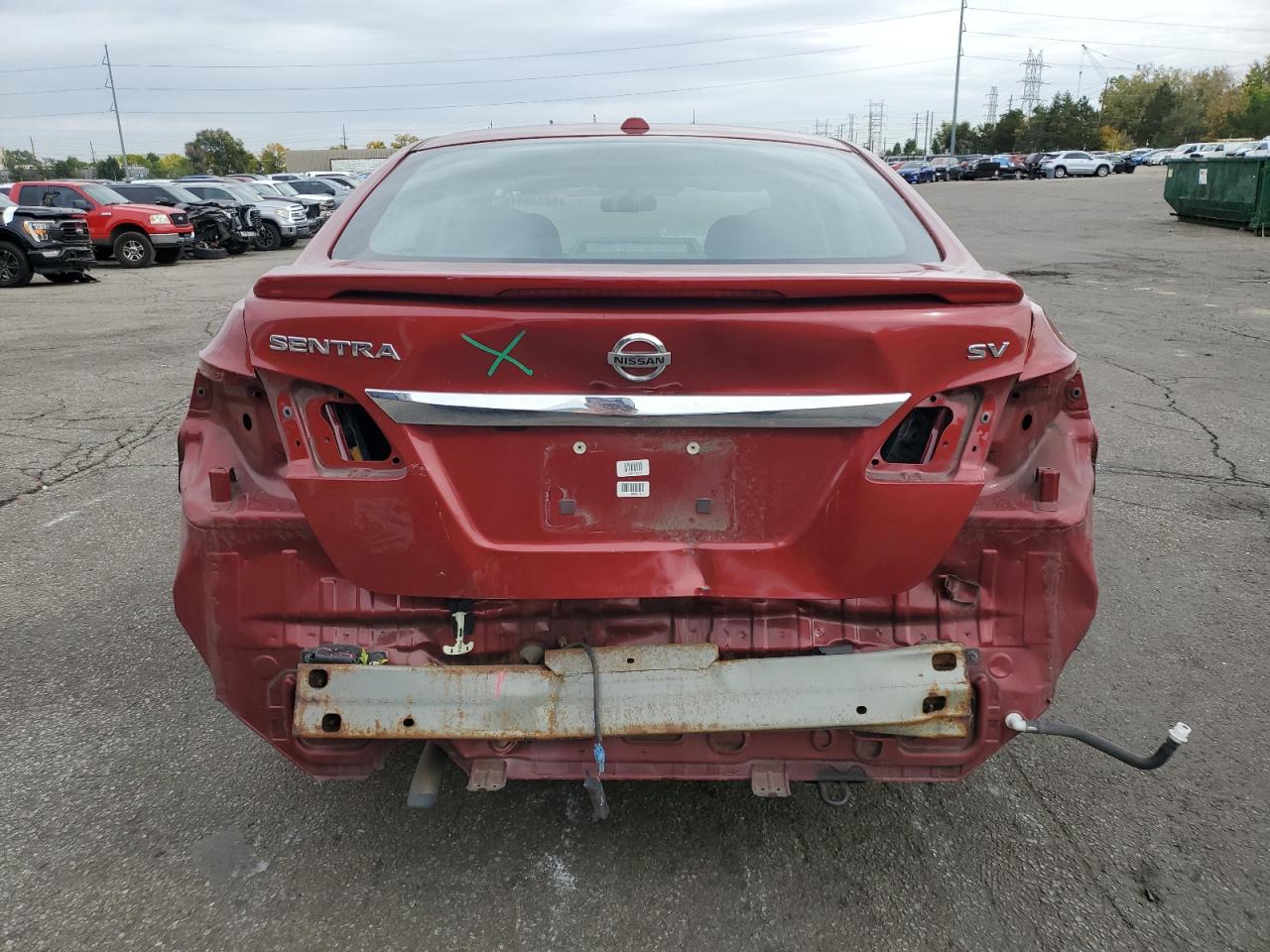 2015 Nissan Sentra S VIN: 3N1AB7AP5FL670323 Lot: 82348415