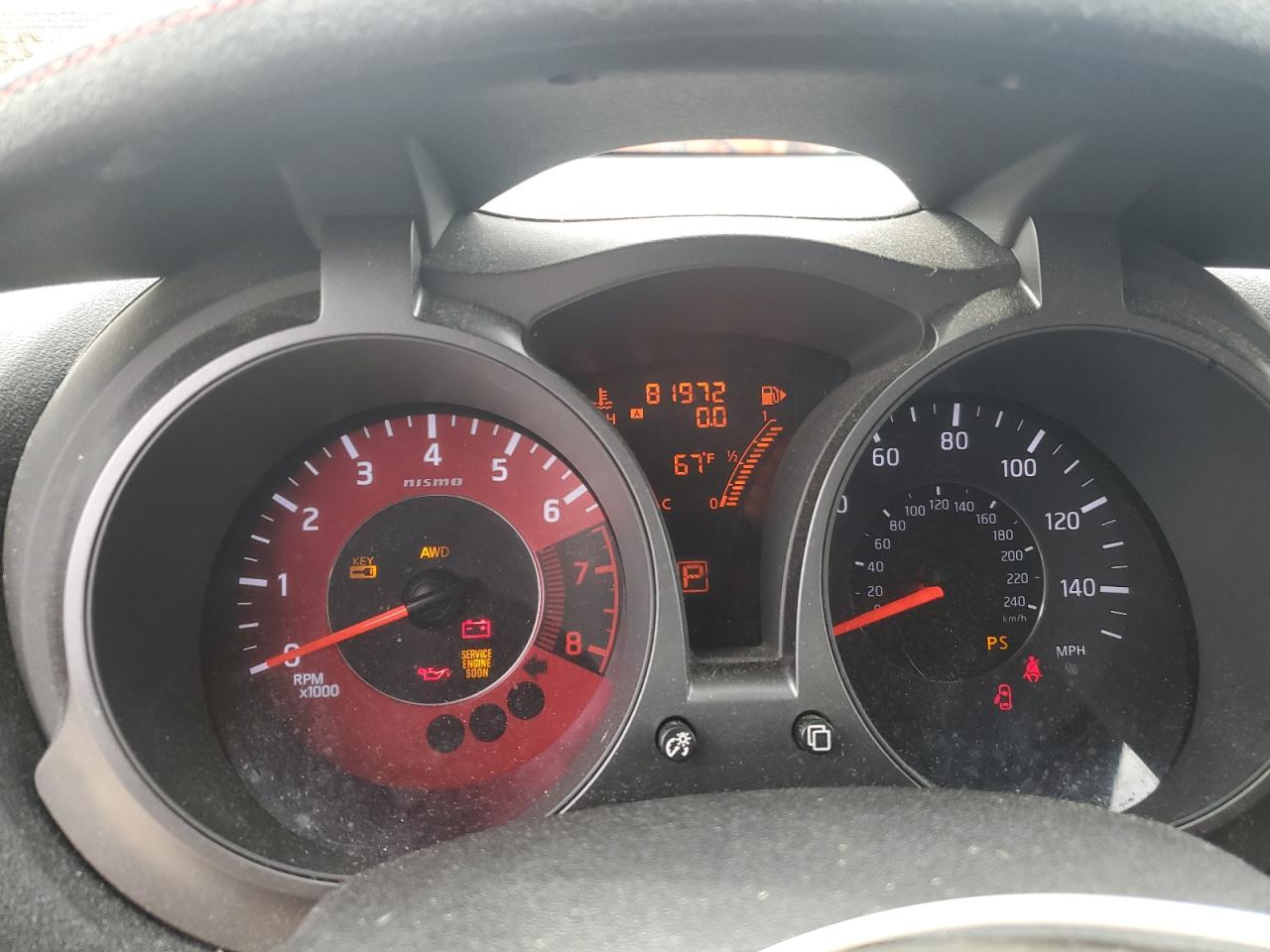 2015 Nissan Juke Nismo Rs VIN: JN8DF5MV3FT250637 Lot: 82412665