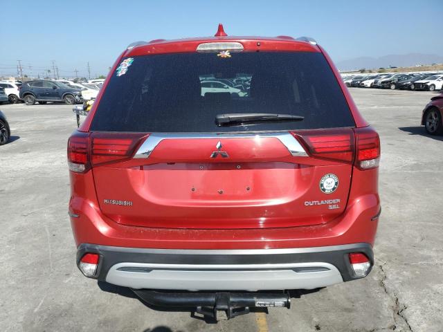  MITSUBISHI OUTLANDER 2019 Czerwony