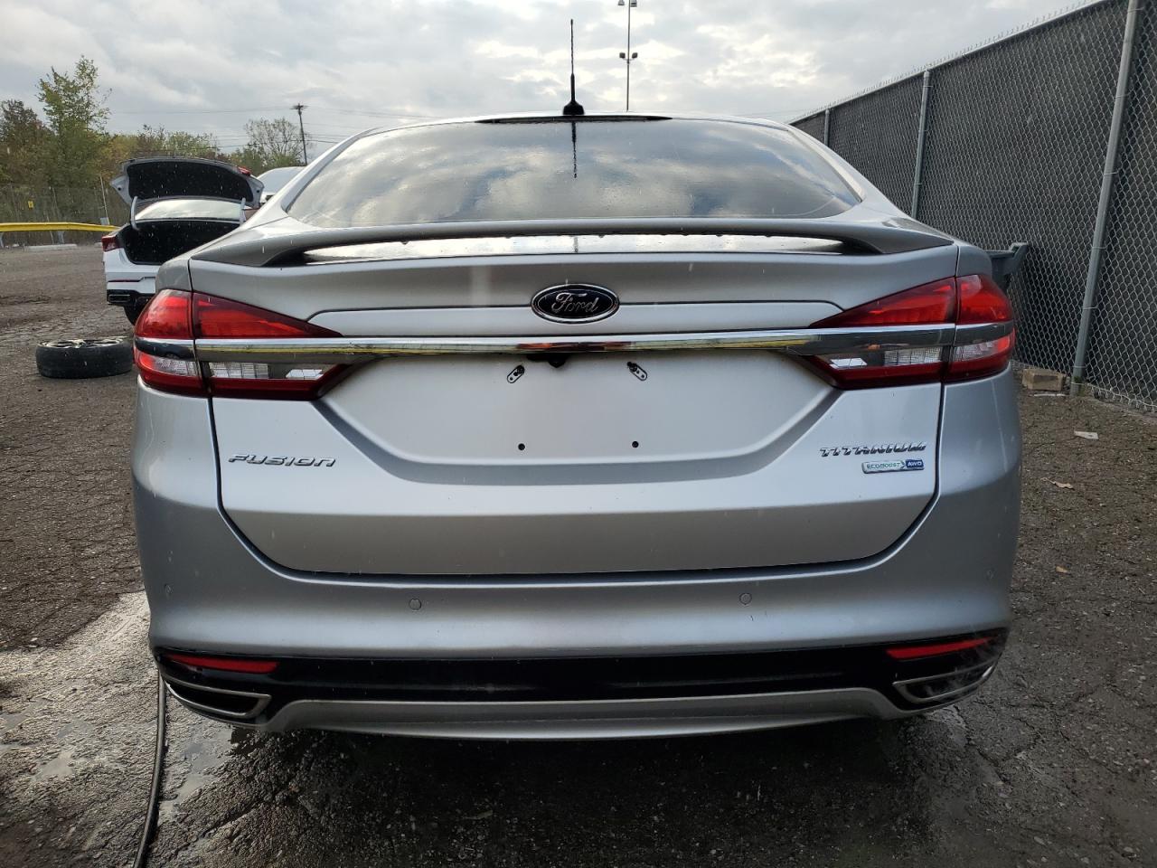 2018 Ford Fusion Titanium/Platinum VIN: 3FA6P0D98JR168698 Lot: 84618065
