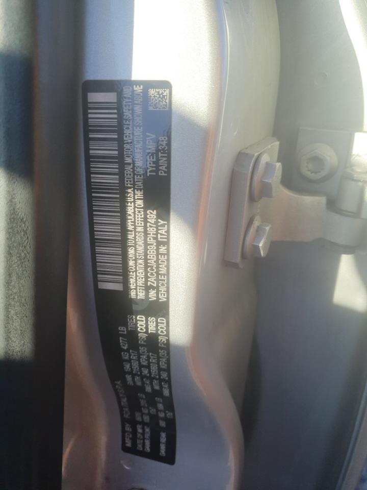 2018 Jeep Renegade Latitude VIN: ZACCJABB9JPH87492 Lot: 85375445