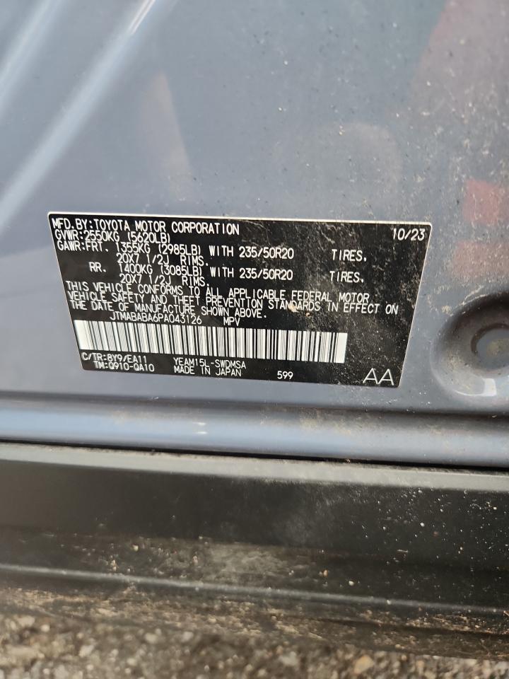 2023 Subaru Solterra Premium VIN: JTMABABA6PA043126 Lot: 90115615