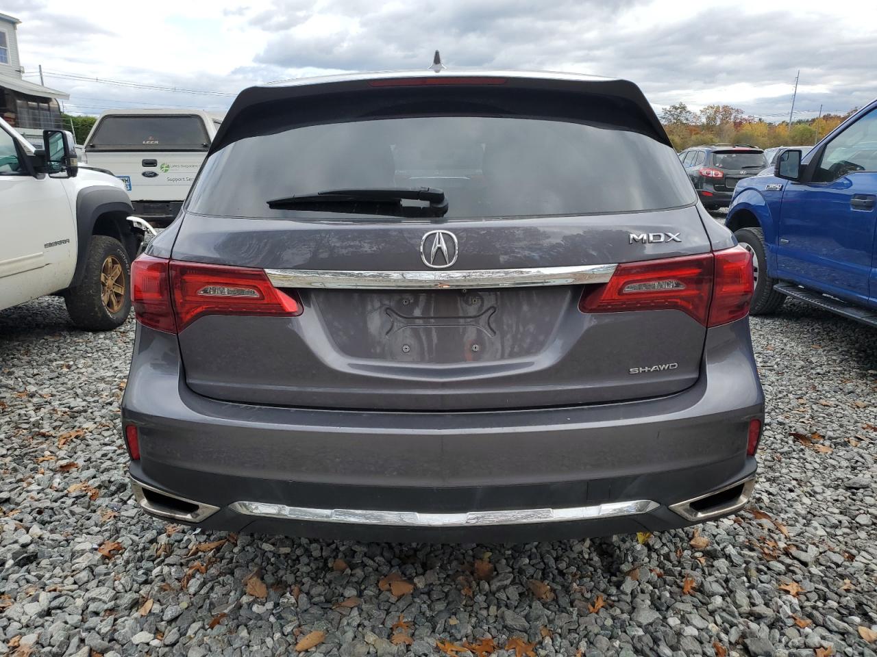 2017 Acura Mdx VIN: 5J8YD4H39HL005707 Lot: 89733785