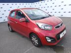 2011 KIA PICANTO 1.25 2 ECODYNAMICS 5DR for sale at Copart SANDTOFT