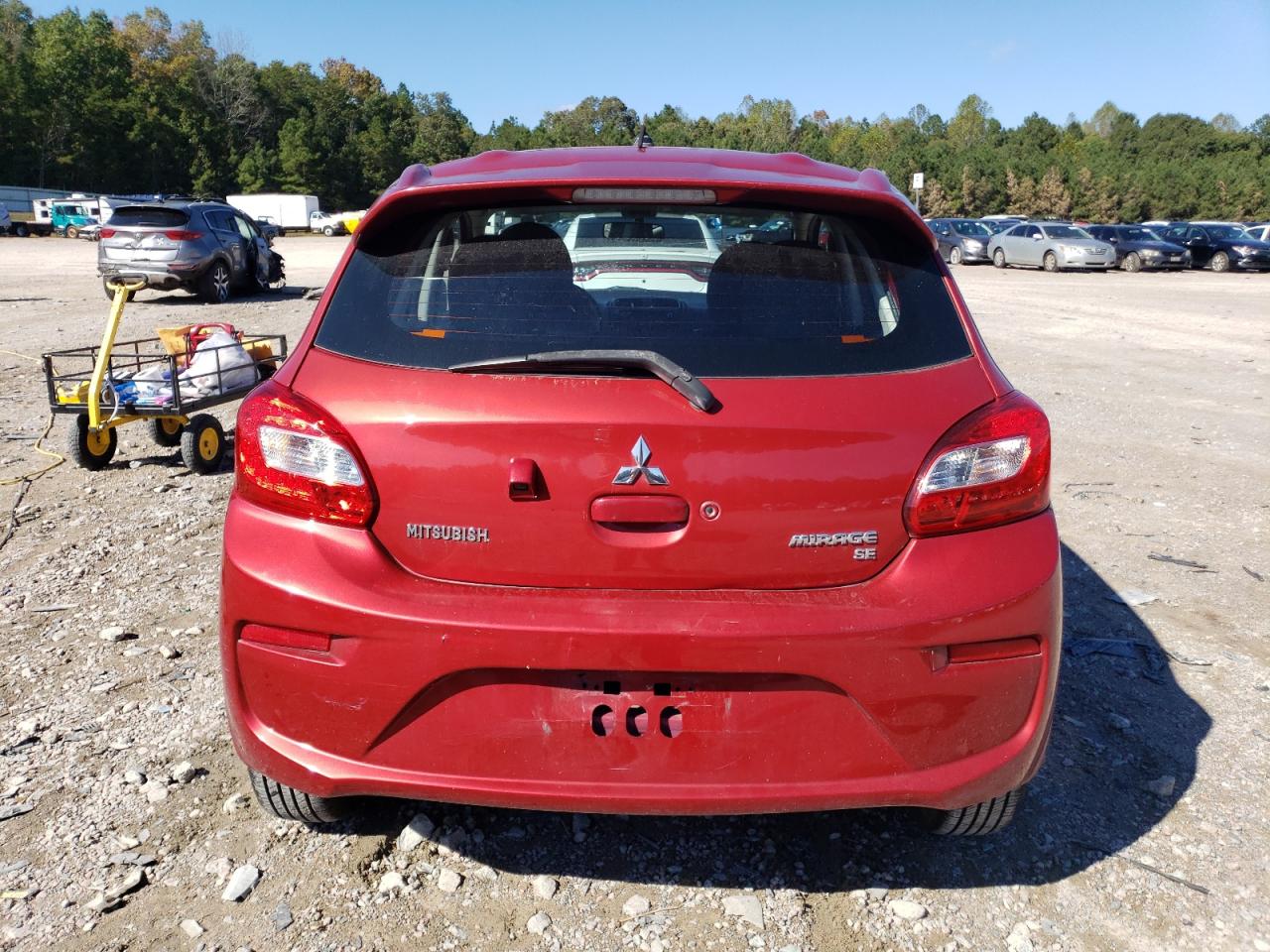 2017 Mitsubishi Mirage Se VIN: ML32A4HJ5HH008718 Lot: 86628215