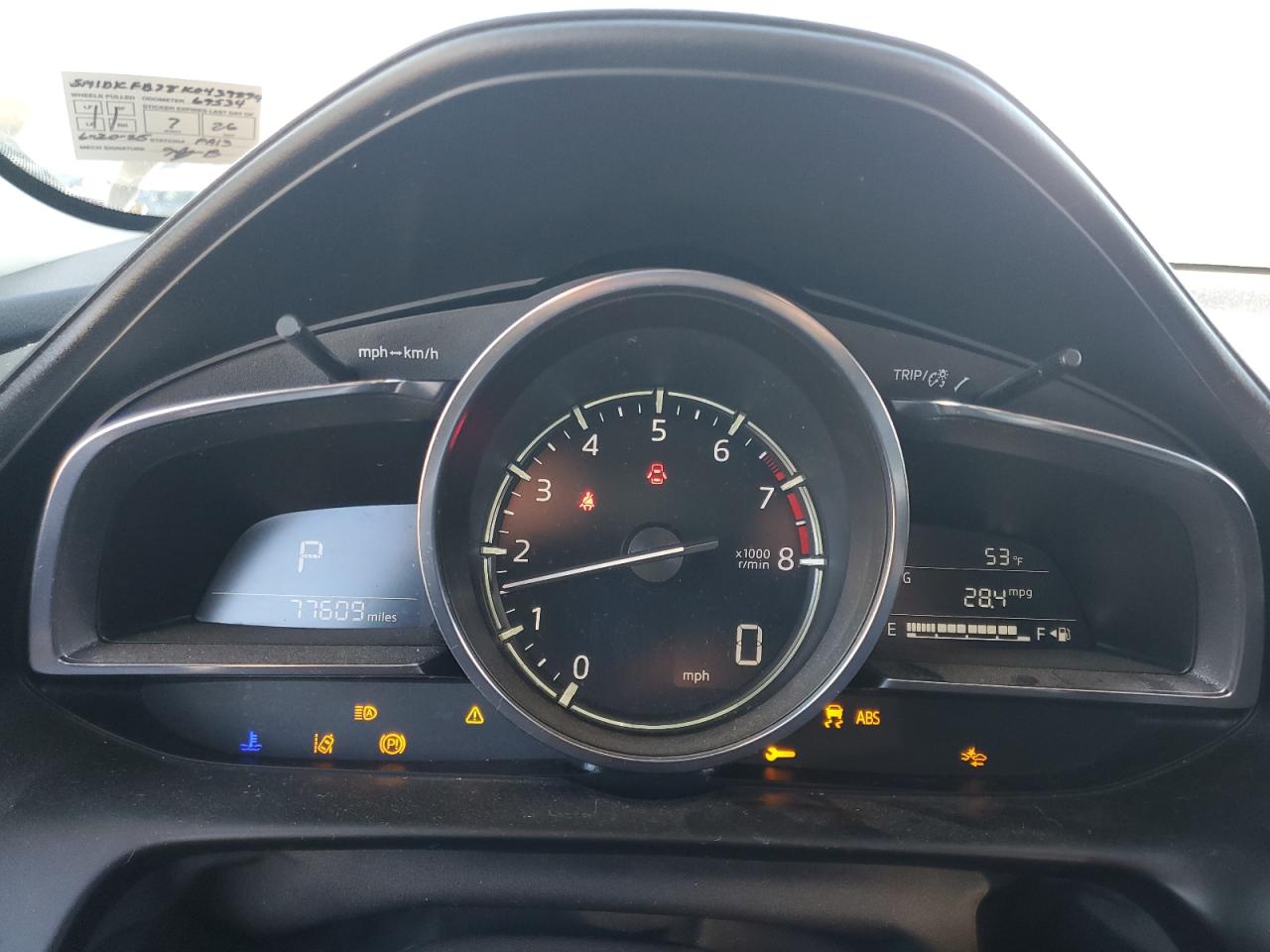 2019 Mazda Cx-3 Sport VIN: JM1DKFB78K0439894 Lot: 90018135