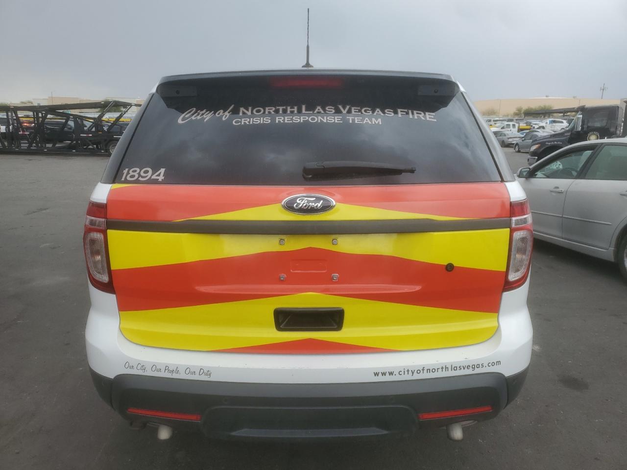 2014 Ford Explorer Police Interceptor VIN: 1FM5K8AR2EGA75904 Lot: 86236375