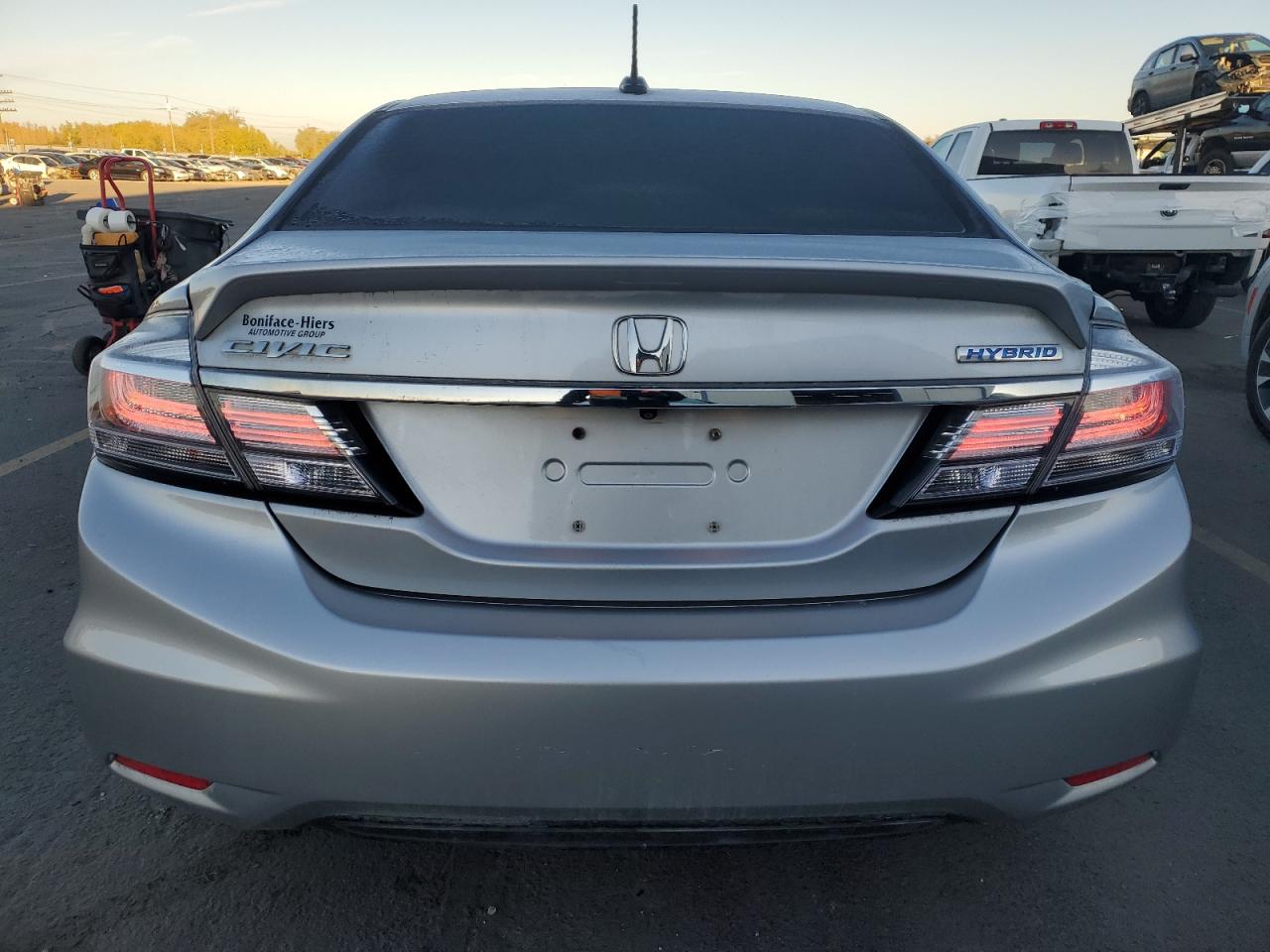 2013 Honda Civic Hybrid VIN: 19XFB4F27DE001566 Lot: 89729235