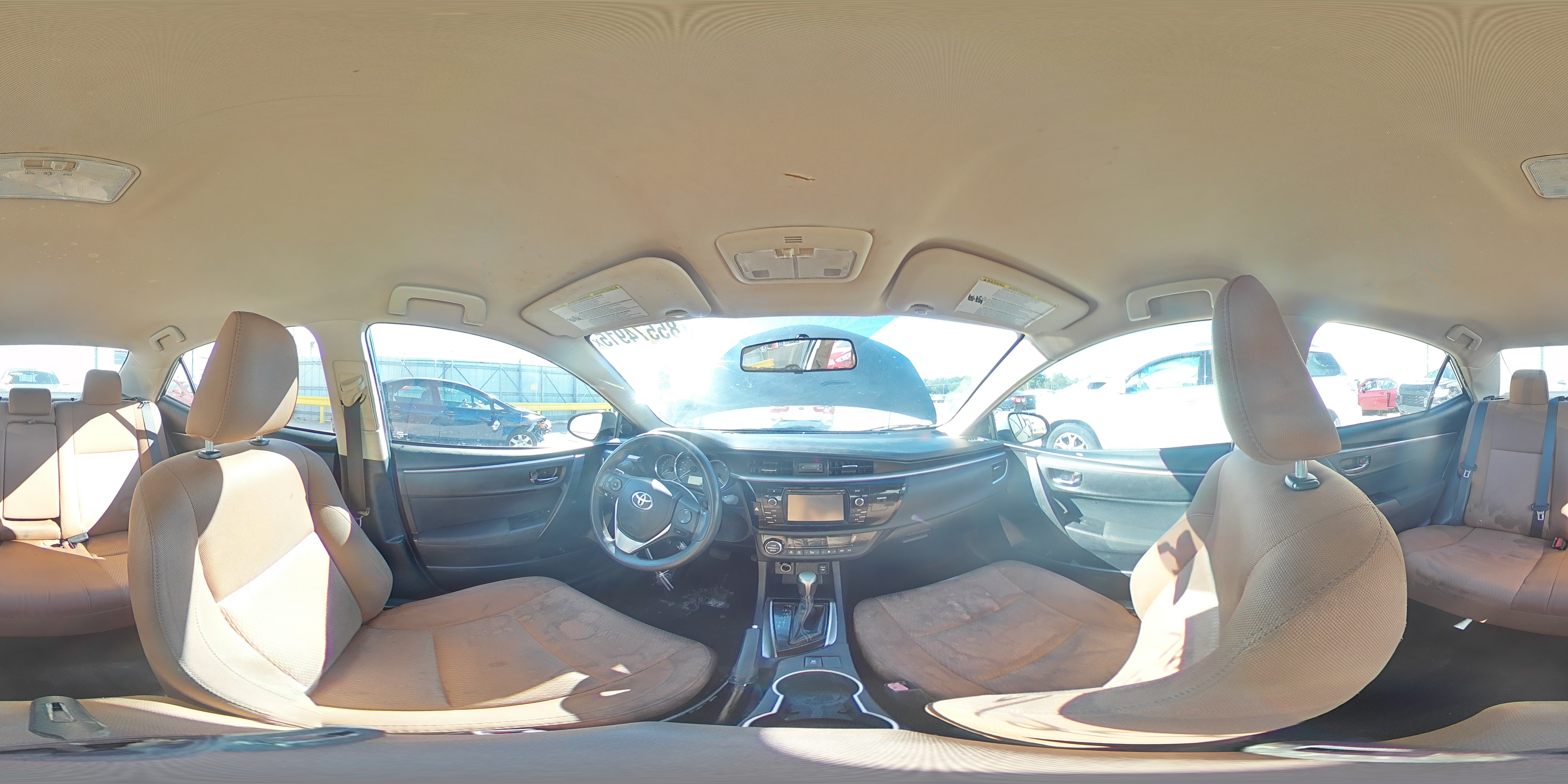 2015 Toyota Corolla L VIN: 2T1BURHE6FC347624 Lot: 85574915