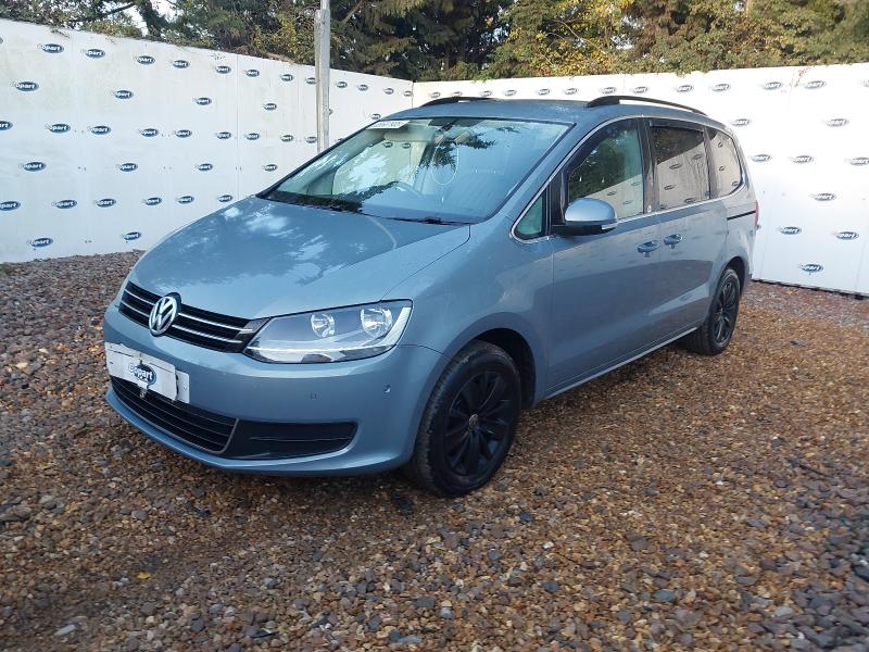 2014 VOLKSWAGEN SHARAN 2.0 TDI CR BLUEMOTION TECH 177 SE 5DR for sale at Copart WISBECH
