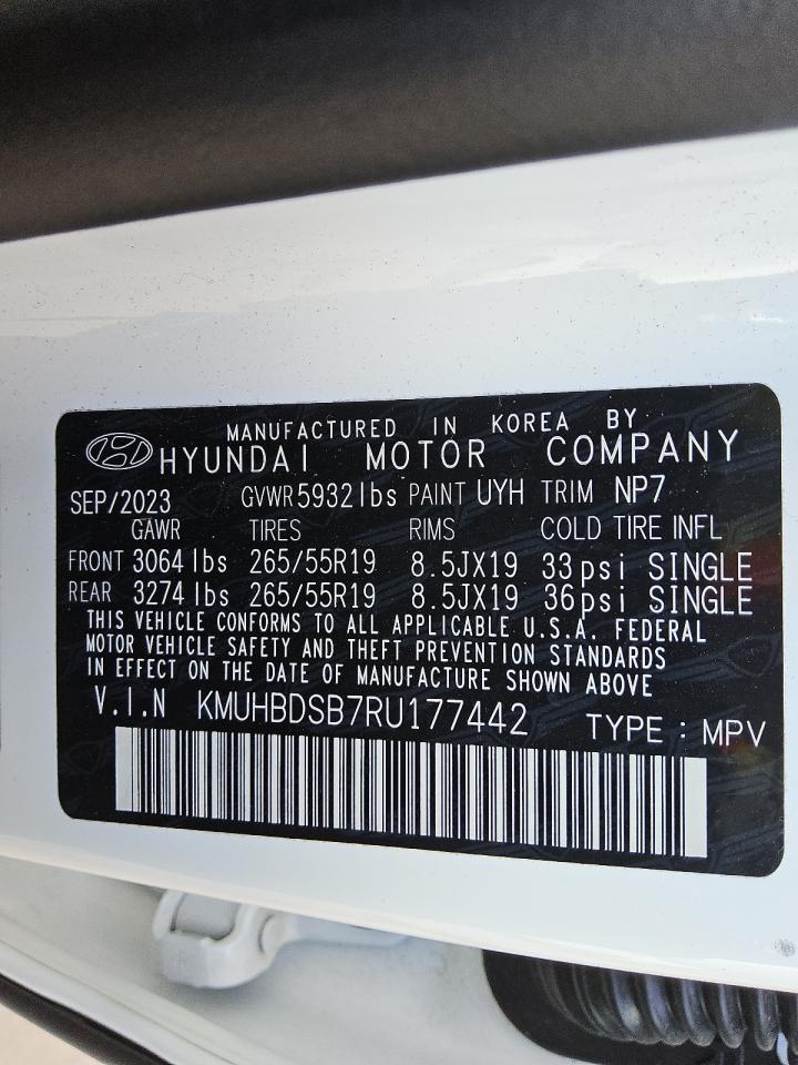 2024 Genesis Gv80 Base VIN: KMUHBDSB7RU177442 Lot: 87200395